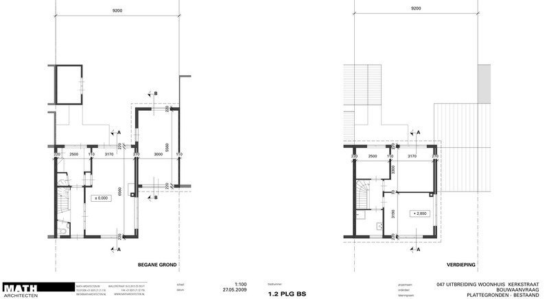 extension of house Kerkstraat | Wassenaar