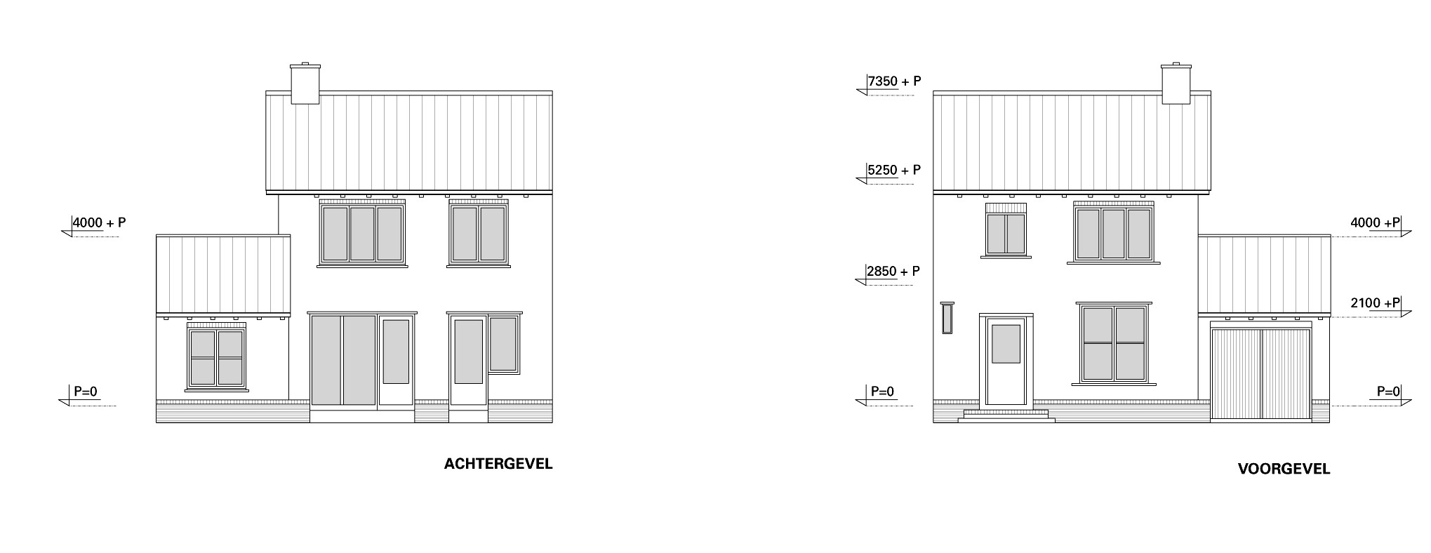 extension of house Kerkstraat | Wassenaar