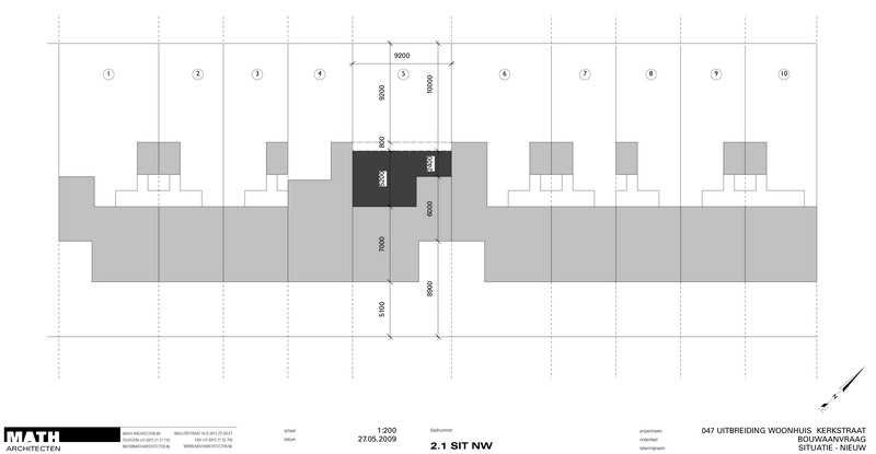 extension of house Kerkstraat | Wassenaar