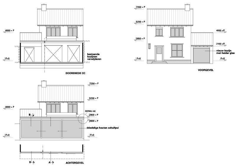 extension of house Kerkstraat | Wassenaar