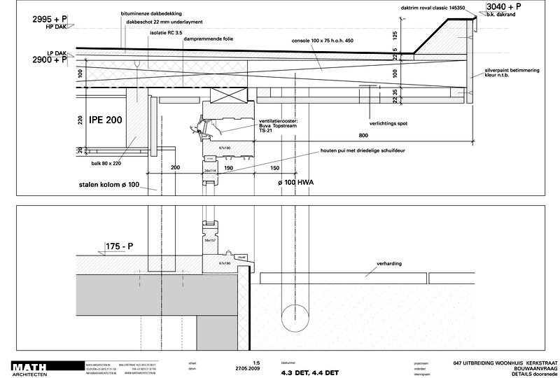 extension of house Kerkstraat | Wassenaar